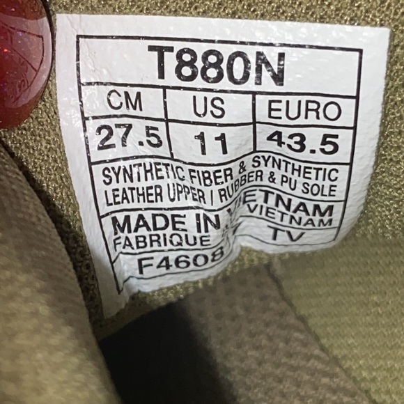 ASICS Ortholite olive green sneakers Sz 11 worn once - Picture 7 of 9